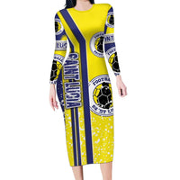 Saint Lucia Football Family Matching Long Sleeve Bodycon Dress and Hawaiian Shirt Piton Boyz Soccer - Road To Champion