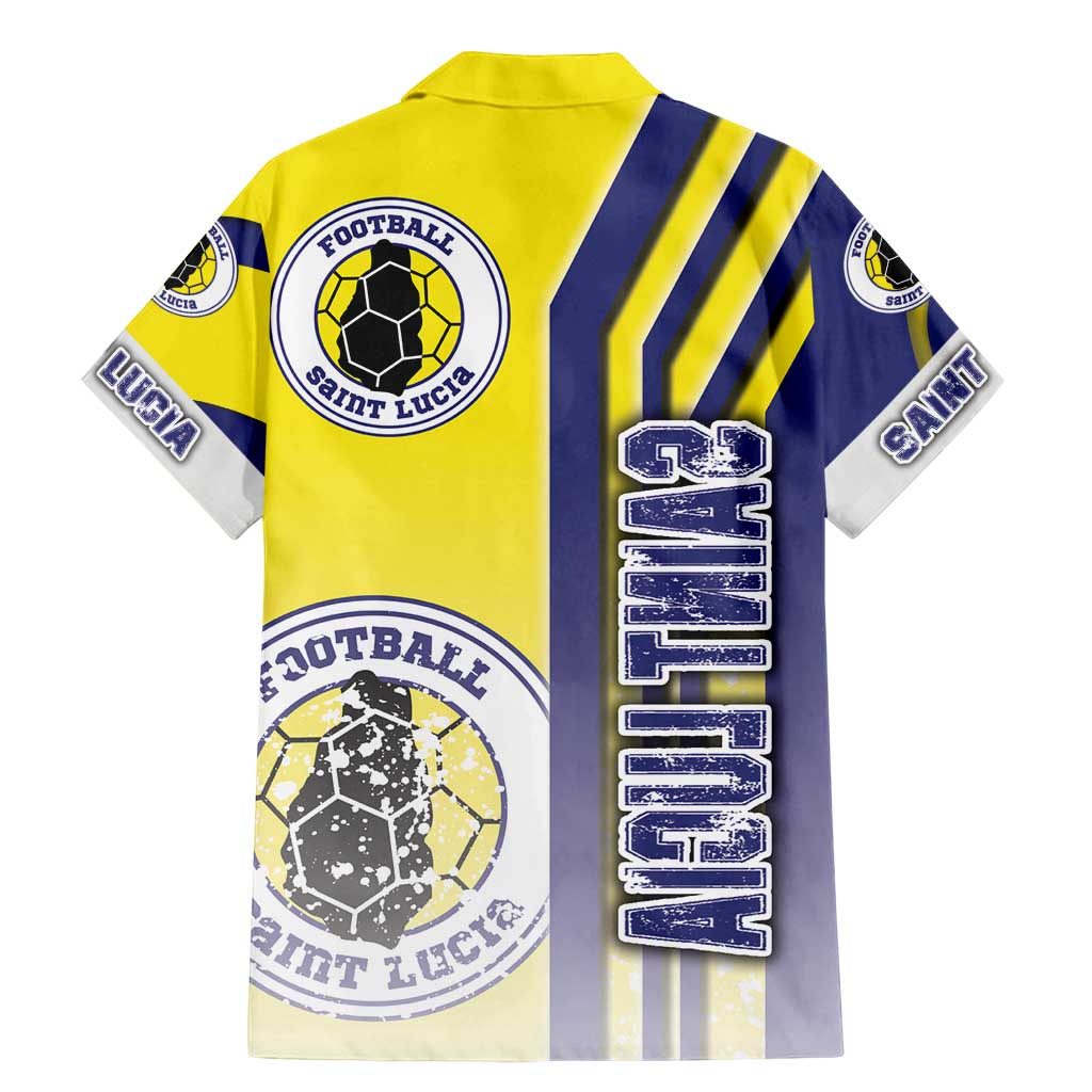 Saint Lucia Football Family Matching Mermaid Dress and Hawaiian Shirt Piton Boyz Soccer - Road To Champion