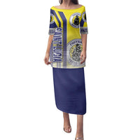 Saint Lucia Football Family Matching Puletasi and Hawaiian Shirt Piton Boyz Soccer - Road To Champion