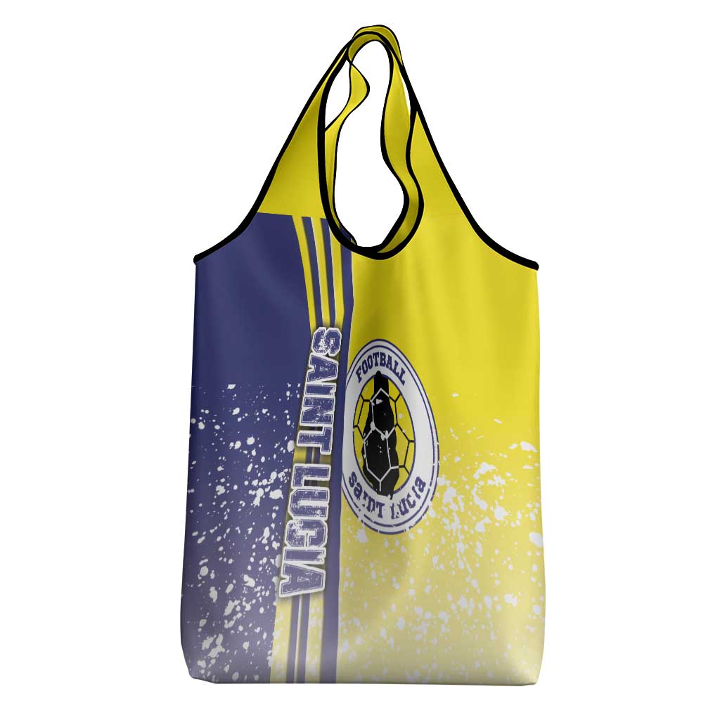 Saint Lucia Football Grocery Bag Piton Boyz Soccer - Road To Champion