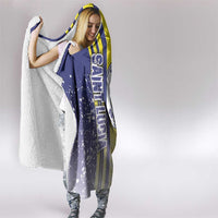 Saint Lucia Football Hooded Blanket Piton Boyz Soccer - Road To Champion