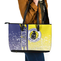 Saint Lucia Football Leather Tote Bag Piton Boyz Soccer - Road To Champion