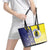 Saint Lucia Football Leather Tote Bag Piton Boyz Soccer - Road To Champion