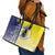 Saint Lucia Football Leather Tote Bag Piton Boyz Soccer - Road To Champion