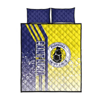 Saint Lucia Football Quilt Bed Set Piton Boyz Soccer - Road To Champion