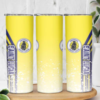 Saint Lucia Football Skinny Tumbler Piton Boyz Soccer - Road To Champion