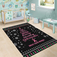 Christmas Tree Breast Cancer Area Rug Survivor - Wonder Print Shop