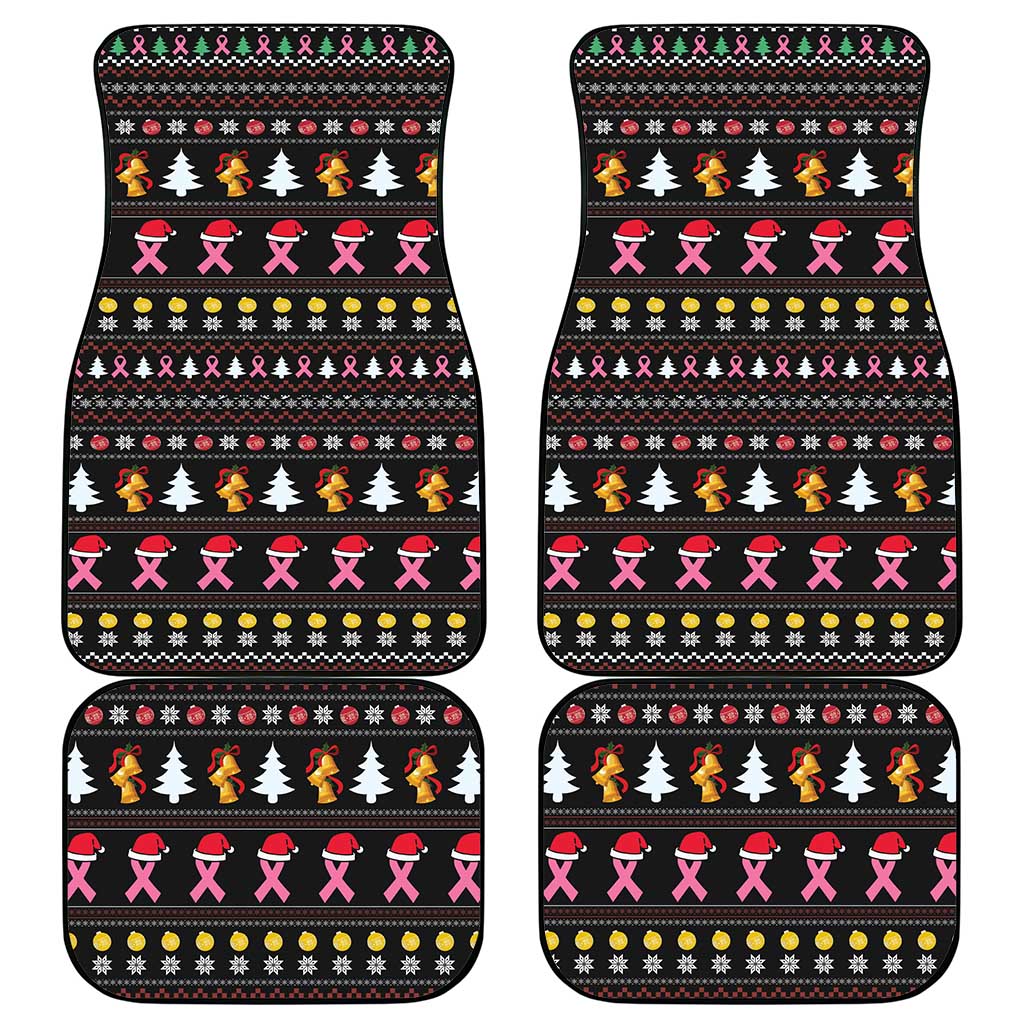Christmas Tree Breast Cancer Car Mats Survivor - Wonder Print Shop