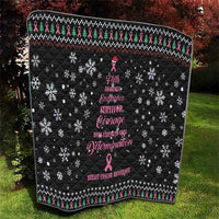Christmas Tree Breast Cancer Quilt Survivor - Wonder Print Shop