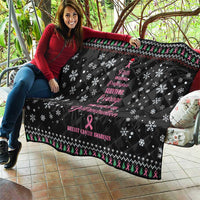 Christmas Tree Breast Cancer Quilt Survivor - Wonder Print Shop