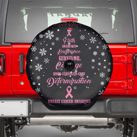 Christmas Tree Breast Cancer Spare Tire Cover Survivor - Wonder Print Shop