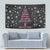 Christmas Tree Breast Cancer Tapestry Survivor - Wonder Print Shop