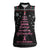 Christmas Tree Breast Cancer Women Sleeveless Polo Shirt Survivor - Wonder Print Shop