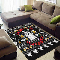 Christmas Boo Beer Area Rug I'm Just Here For The Boos - Wonder Print Shop
