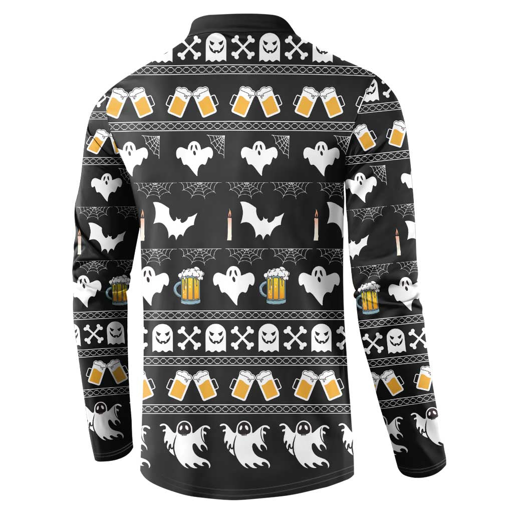 Christmas Boo Beer Button Sweatshirt I'm Just Here For The Boos - Wonder Print Shop