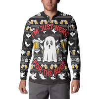 Christmas Boo Beer Button Sweatshirt I'm Just Here For The Boos - Wonder Print Shop