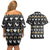 Christmas Boo Beer Couples Matching Off Shoulder Short Dress and Hawaiian Shirt I'm Just Here For The Boos - Wonder Print Shop