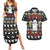 Christmas Boo Beer Couples Matching Summer Maxi Dress and Hawaiian Shirt I'm Just Here For The Boos - Wonder Print Shop