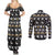 Christmas Boo Beer Couples Matching Summer Maxi Dress and Long Sleeve Button Shirt I'm Just Here For The Boos - Wonder Print Shop