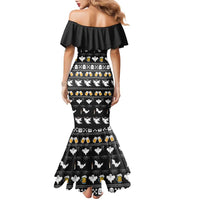 Christmas Boo Beer Family Matching Mermaid Dress and Hawaiian Shirt I'm Just Here For The Boos - Wonder Print Shop