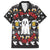 Christmas Boo Beer Family Matching Off The Shoulder Long Sleeve Dress and Hawaiian Shirt I'm Just Here For The Boos - Wonder Print Shop