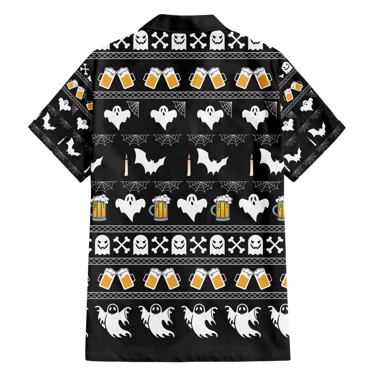 Christmas Boo Beer Family Matching Off The Shoulder Long Sleeve Dress and Hawaiian Shirt I'm Just Here For The Boos - Wonder Print Shop