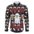 Christmas Boo Beer Family Matching Off The Shoulder Long Sleeve Dress and Hawaiian Shirt I'm Just Here For The Boos - Wonder Print Shop