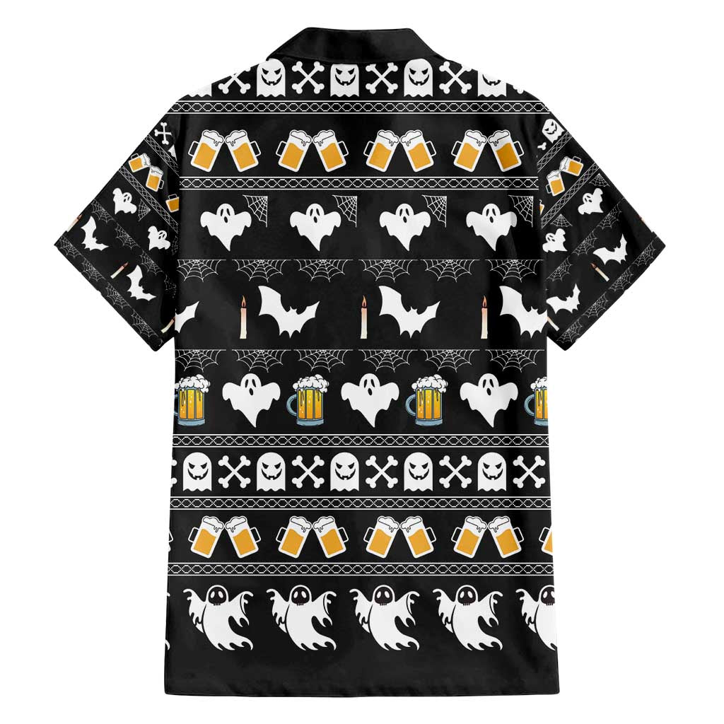 Christmas Boo Beer Family Matching Off Shoulder Short Dress and Hawaiian Shirt I'm Just Here For The Boos - Wonder Print Shop