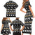 Christmas Boo Beer Family Matching Short Sleeve Bodycon Dress and Hawaiian Shirt I'm Just Here For The Boos - Wonder Print Shop
