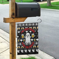 Christmas Boo Beer Garden Flag I'm Just Here For The Boos - Wonder Print Shop