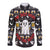 Christmas Boo Beer Long Sleeve Button Shirt I'm Just Here For The Boos - Wonder Print Shop