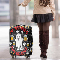 Christmas Boo Beer Luggage Cover I'm Just Here For The Boos - Wonder Print Shop