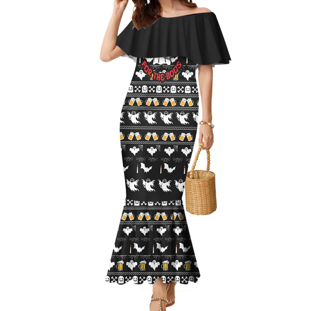 Christmas Boo Beer Mermaid Dress I'm Just Here For The Boos - Wonder Print Shop