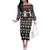 Christmas Boo Beer Off The Shoulder Long Sleeve Dress I'm Just Here For The Boos - Wonder Print Shop