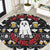 Christmas Boo Beer Round Carpet I'm Just Here For The Boss
