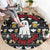 Christmas Boo Beer Round Carpet I'm Just Here For The Boss