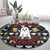 Christmas Boo Beer Round Carpet I'm Just Here For The Boss