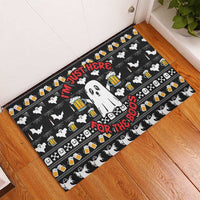 Christmas Boo Beer Rubber Doormat I'm Just Here For The Boos - Wonder Print Shop