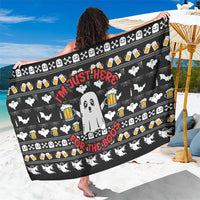 Christmas Boo Beer Sarong I'm Just Here For The Boos - Wonder Print Shop