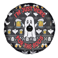 Christmas Boo Beer Spare Tire Cover I'm Just Here For The Boos - Wonder Print Shop