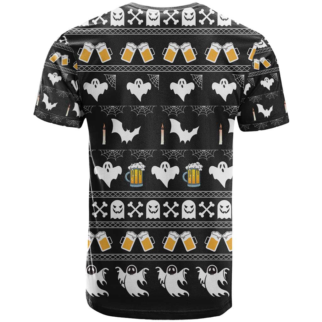 Christmas Boo Beer T Shirt I'm Just Here For The Boos - Wonder Print Shop