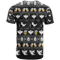Christmas Boo Beer T Shirt I'm Just Here For The Boos - Wonder Print Shop