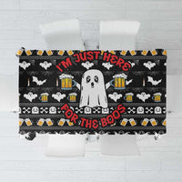 Christmas Boo Beer Tablecloth I'm Just Here For The Boos - Wonder Print Shop