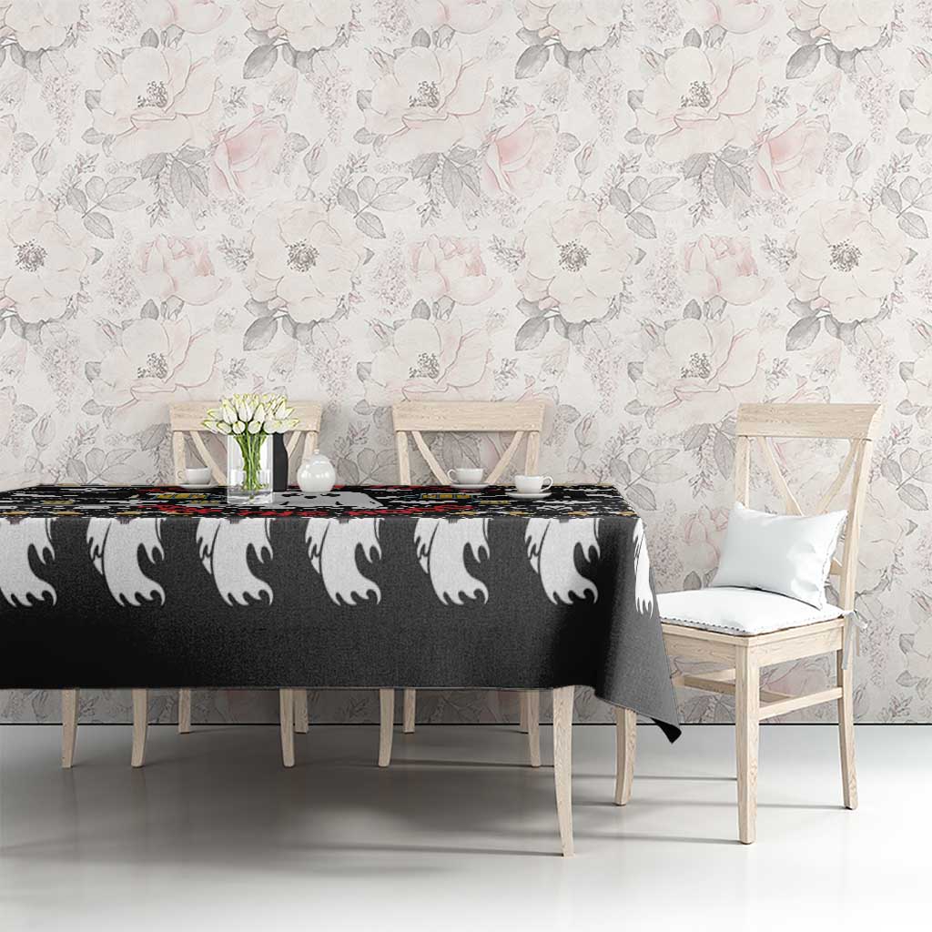 Christmas Boo Beer Tablecloth I'm Just Here For The Boos - Wonder Print Shop