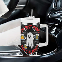 Christmas Boo Beer Tumbler With Handle I'm Just Here For The Boos - Wonder Print Shop