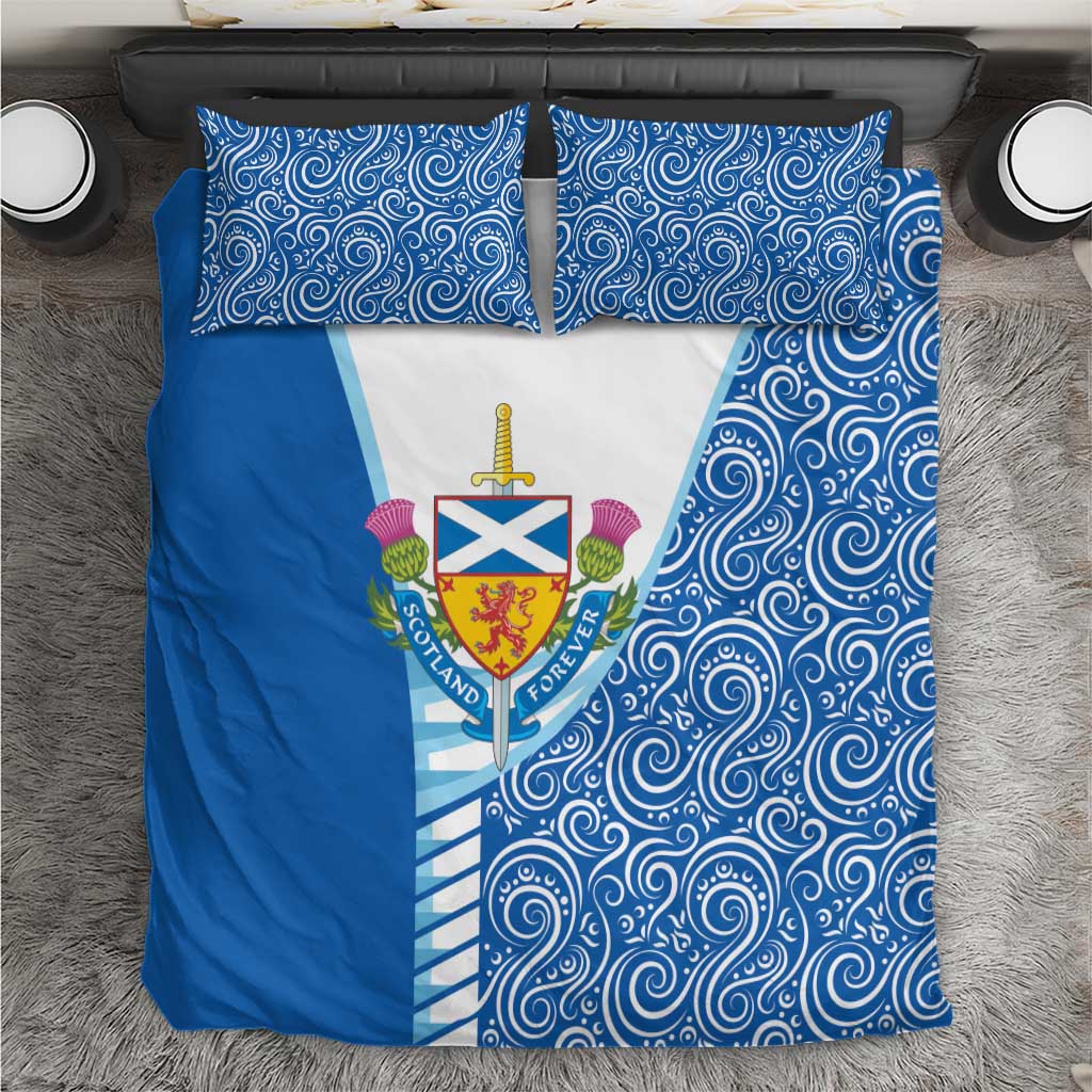 Scotland Forever Bedding Set Thistle Lion Rampant