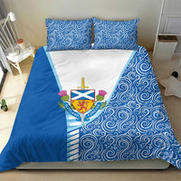 Scotland Forever Bedding Set Thistle Lion Rampant