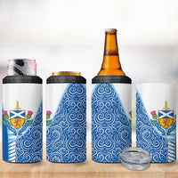 Scotland Forever 4 in 1 Can Cooler Tumbler Thistle Lion Rampant
