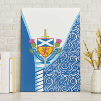 Scotland Forever Canvas Wall Art Thistle Lion Rampant