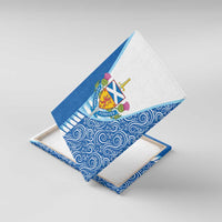 Scotland Forever Canvas Wall Art Thistle Lion Rampant